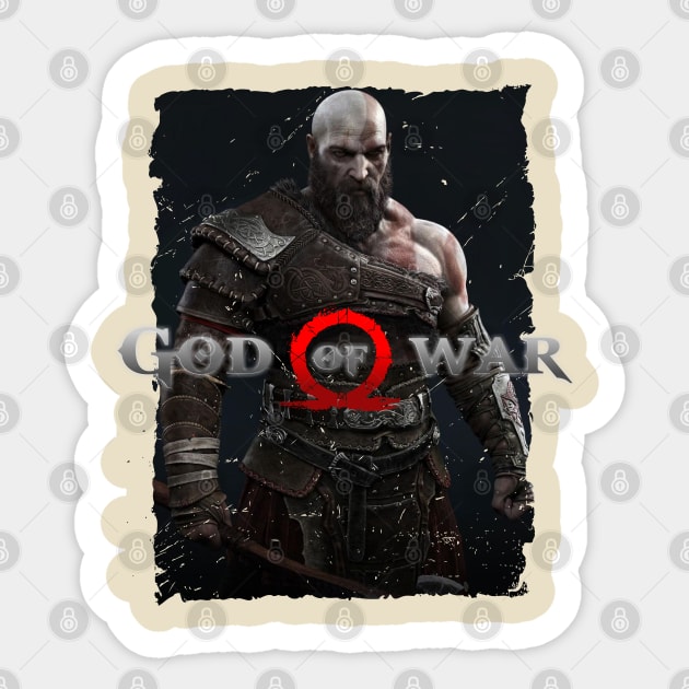 God of War Sticker by small alley co